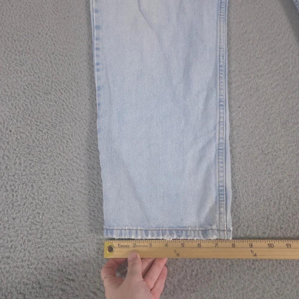 VINTAGE Levi's Jeans Mens 33x30 Light Wash 550 Relaxed Fit Tapered Leg Denim 00s